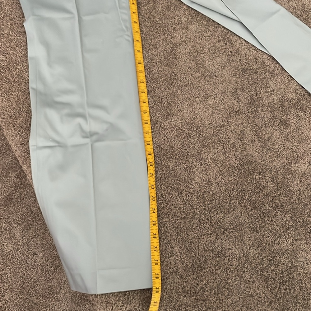 Lafayette 148 New York Light Blue Two-Piece Jacket & Wide-Leg Pants - Picture 5 of 8